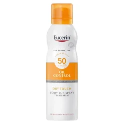 Eucerin Sun Oil Control Body transparent Aerosol LSF 50, 200 ml