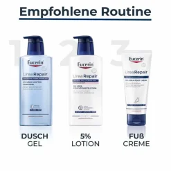 Hot Urearepair Lotion 5% mit Duft, 400 ml Trockene & Sensible Haut|Körpermilch & Lotionen