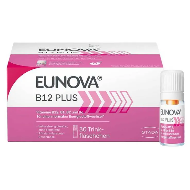 Eunova B12 Plus Lösung zum Einnehmen, 30X8 ml