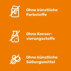 Eunova Junior Sirup mit Orangengeschmack, 150 ml