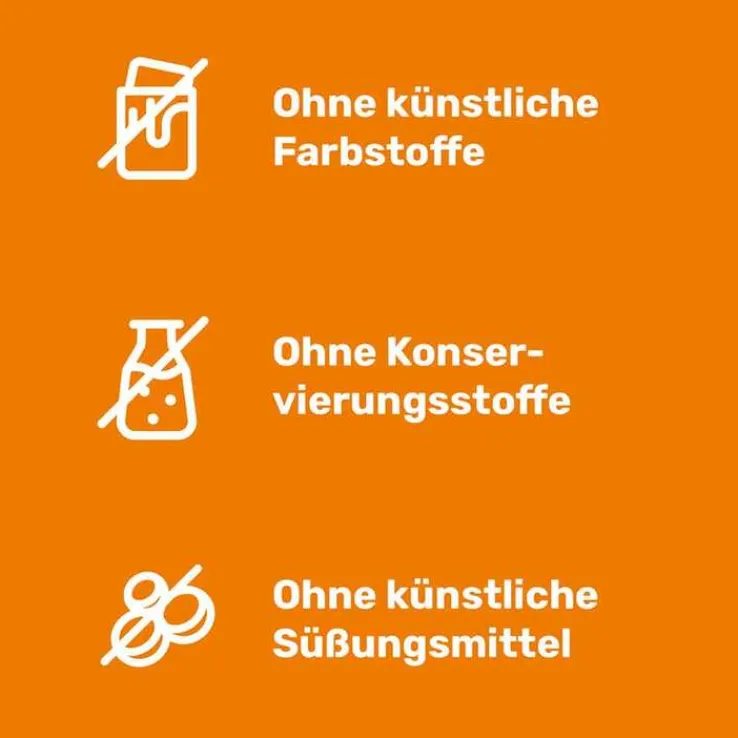 Eunova Junior Sirup mit Orangengeschmack, 150 ml