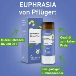 Best Euphrasia D12 Globuli Dosierspender, 10 g E