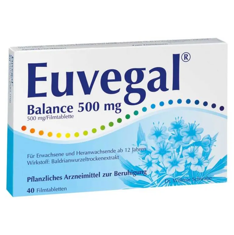 Sale Euvegal Balance 500 mg Filmtabletten, 40 St