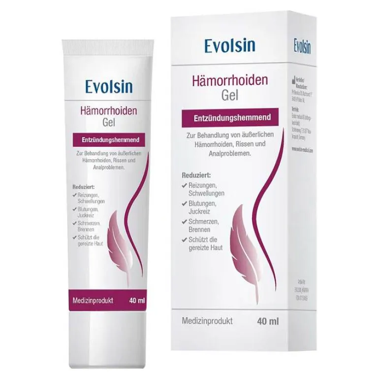 Hot ® Hämorrhoiden Gel, 40 ml Hämorrhoiden Salbe