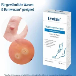 Evolsin® Warzenvereiserspray, 75 ml
