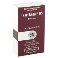 Exmykehl D 3 Suppositorien, 10 St