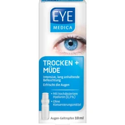 Discount trocken + müde 0,3% Hyaluron Aug.-Geltro., 1 St Augentropfen Trockene Augen