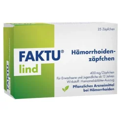 Sale Faktu lind Hämorrhoidenzäpfchen mit Hamamelis, 25 St
