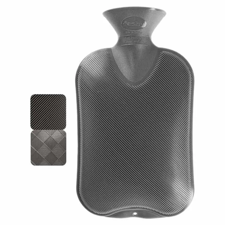 Wärmflasche Halblamelle anthrazit, 1 St Wärmflasche|Wärmetiere