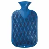 Outlet Fashy Wärmflasche Karo-Halblamelle saphir 6437 54, 1 St