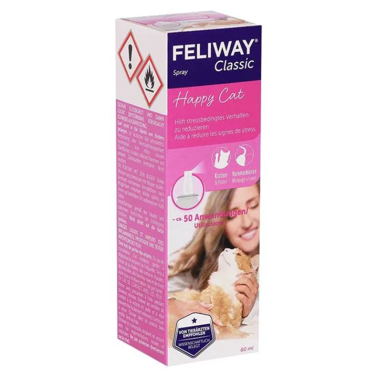 Feliway Classic Spray für Katzen, 60 ml