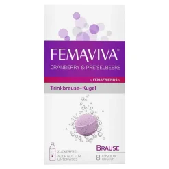 New Femaviva Trinkbrause-Kugel, 8 St