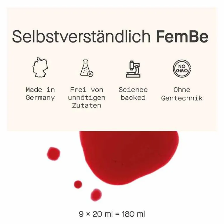 Sale Fembe Be1 Cranbe Liquid Formular, 9X20 ml Vitamin C (Ascorbinsäure)|Mannose