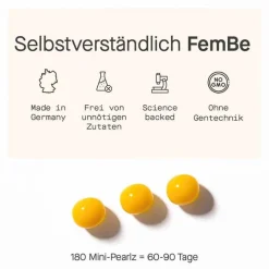 Best Fembe Be2 Hair Formular Weichkapseln, 180 St
