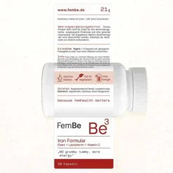 Fembe Be3 Iron Formular Kapseln, 60 St