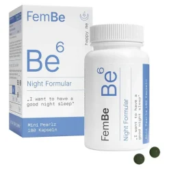 Fembe Be6 Night Formular Weichkapseln, 180 St Melatonin Tabletten