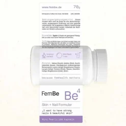 New Fembe Be4 Skin + Nail Formular Weichkapseln, 180 St Mikronährstoffe