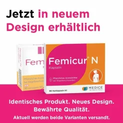 Sale Femicur ® N Kapseln bei Regelbeschwerden, 30 St