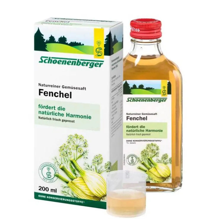 Fenchel Saft Schoenenberger, 200 ml