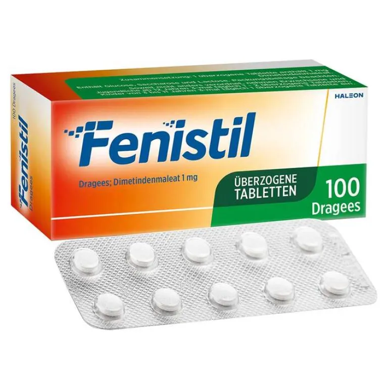 Online Fenistil Dragees, Dimetindenmaleat 1 mg/Tablette, Antiallergikum, 100 St