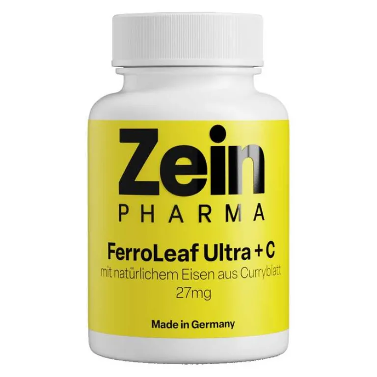 Best Ferroleaf Ultra + C Kapseln Zeinpharma, 60 St Vitamin C (Ascorbinsäure)