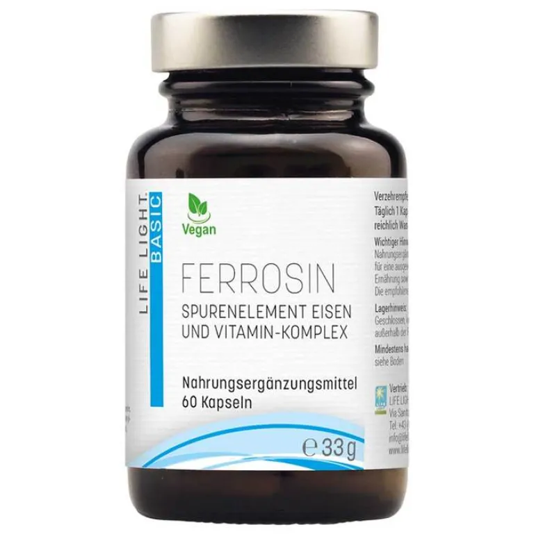 Online Ferrosin Eisen 14 mg Kapseln, 60 St Nahrungsergänzung
