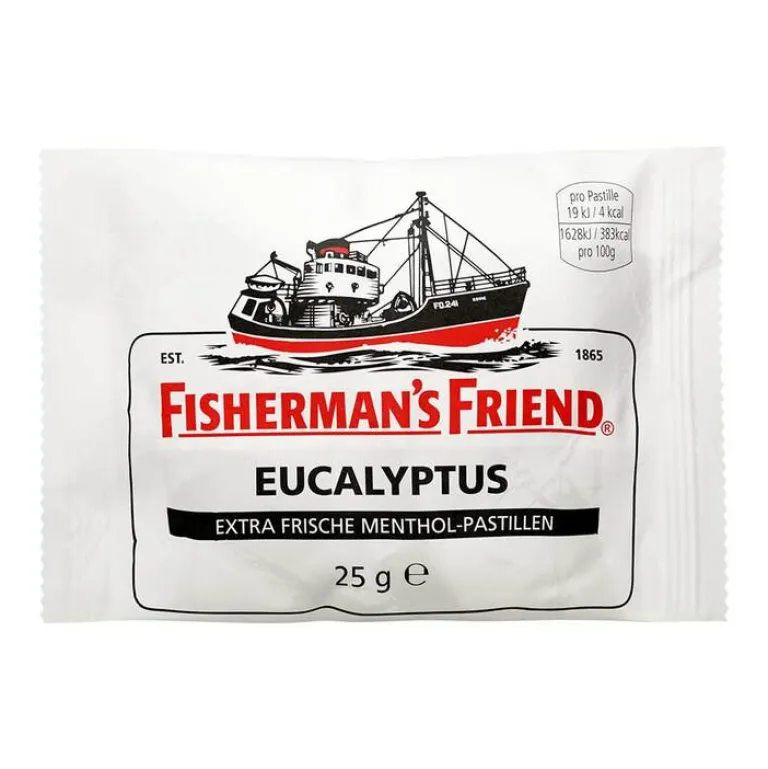 New Fishermans Friend Eucalyptus mit Zucker Pastillen, 25 g