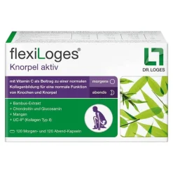Discount Flexiloges Knorpel aktiv Kapseln, 240 St Glucosamin-Chondroitin