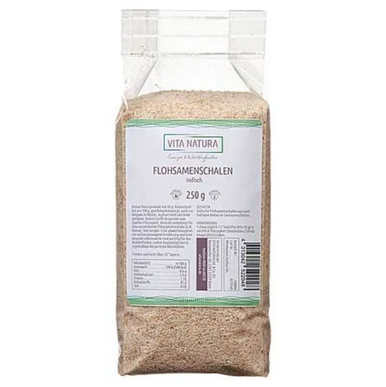 Clearance Flohsamenschalen indisch Pulver, 250 g