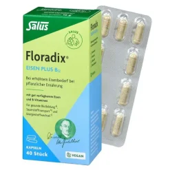 Discount Floradix Eisen plus B12 vegan Kapseln, 40 St