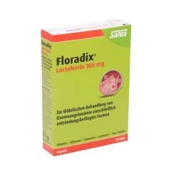 Hot Floradix Lactoferrin 100 mg Kapseln, 30 St