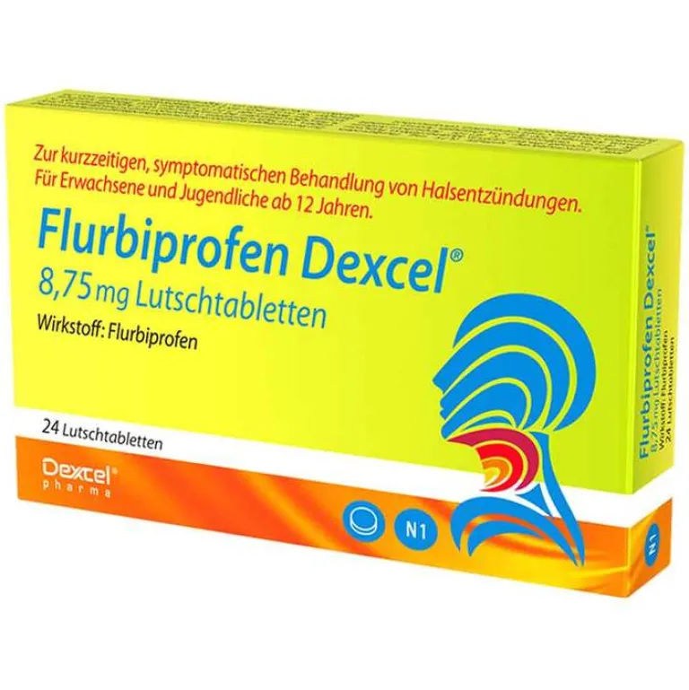 Hot Dexcel Flurbiprofen 8,75 mg Lutschtabletten, 24 St