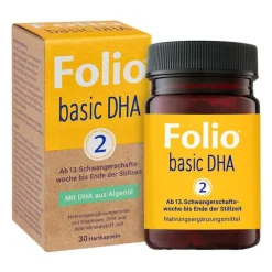 Best Folio 2 basic DHA Hartkapseln, 30 St