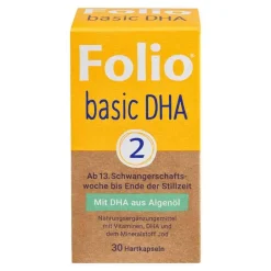 Best Folio 2 basic DHA Hartkapseln, 30 St