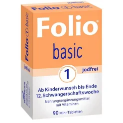 Outlet Folio 1 basic jodfrei Filmtabletten, 90 St