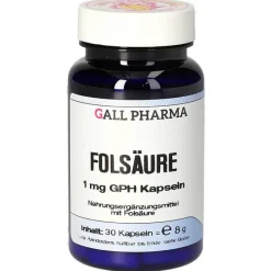 Best Folsäure 1 mg GPH Kapseln, 30 St