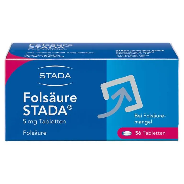 Online Stada Folsäure ® 5 mg Tabletten, 56 St