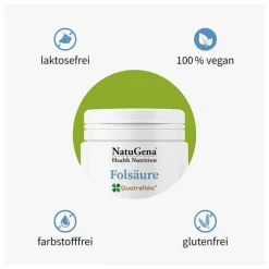 New Folsäure Tabletten, 120 St Vitamin B9 (Folsäure)