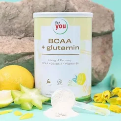 Hot For You Bcca + glutamin Energy & Recovery Zitrone, 480 g