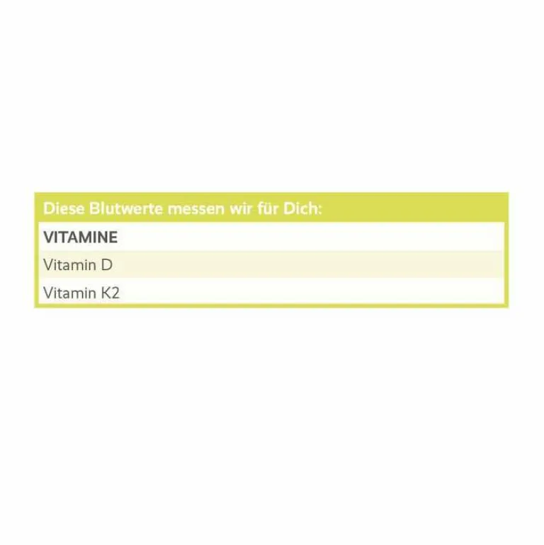 For You vitamin D3 & K2 test Bluttest für zuhause, 1 St Sonstige Tests