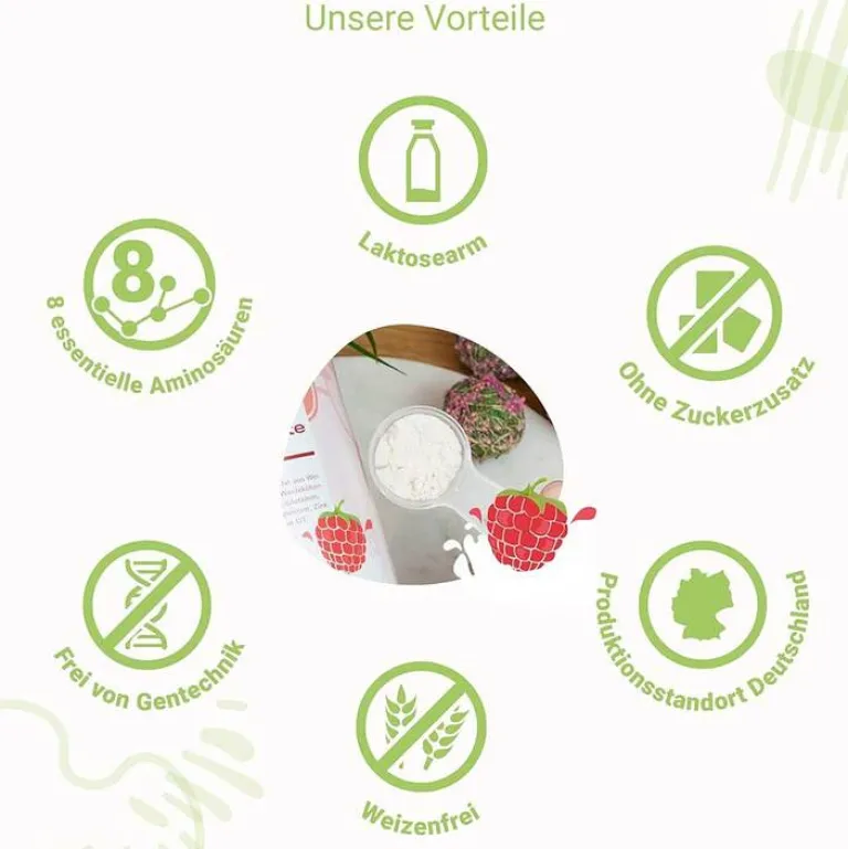 Discount For You whey protein isolate Joghurt-Himbeere Pulver , 600 g