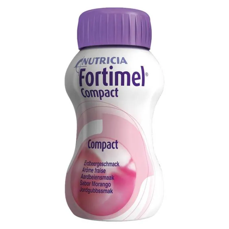 Outlet Fortimel Compact 2.4 Erdbeergeschmack, 8X4X125 ml