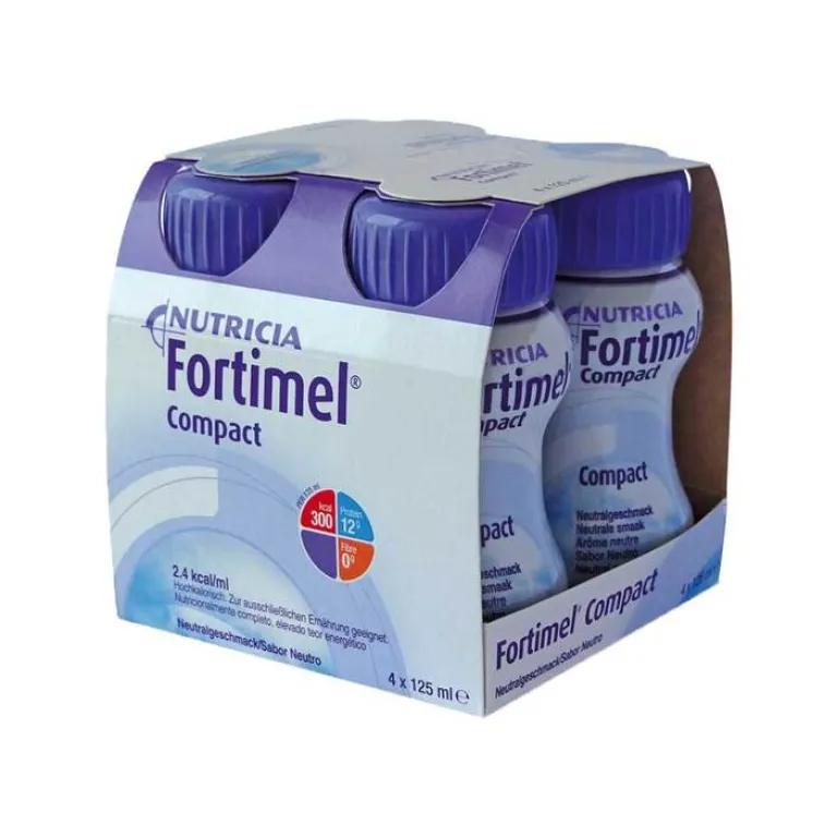 Online Fortimel Compact 2.4 Neutral, 4X125 ml