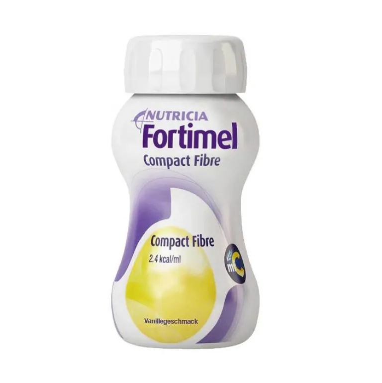 Hot Fortimel Compact Fibre Vanille, 8X4X125 ml