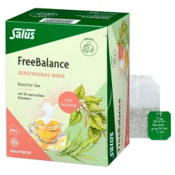 Freebalance Gerstengras-Birke Tee Bio Salus Fbeutel , 40 St