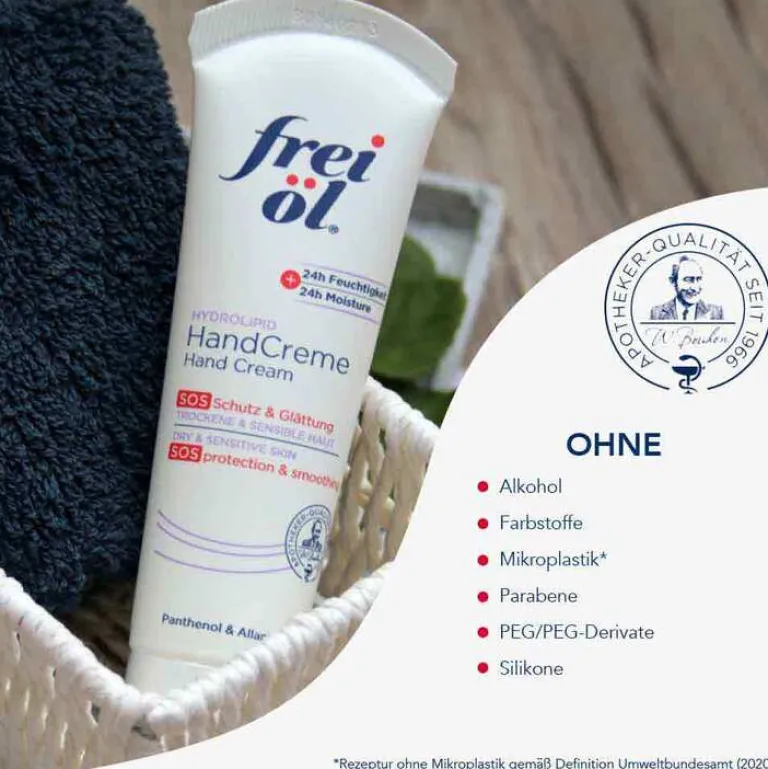 Discount Frei Öl Hydrolipid Handcreme, 75 ml