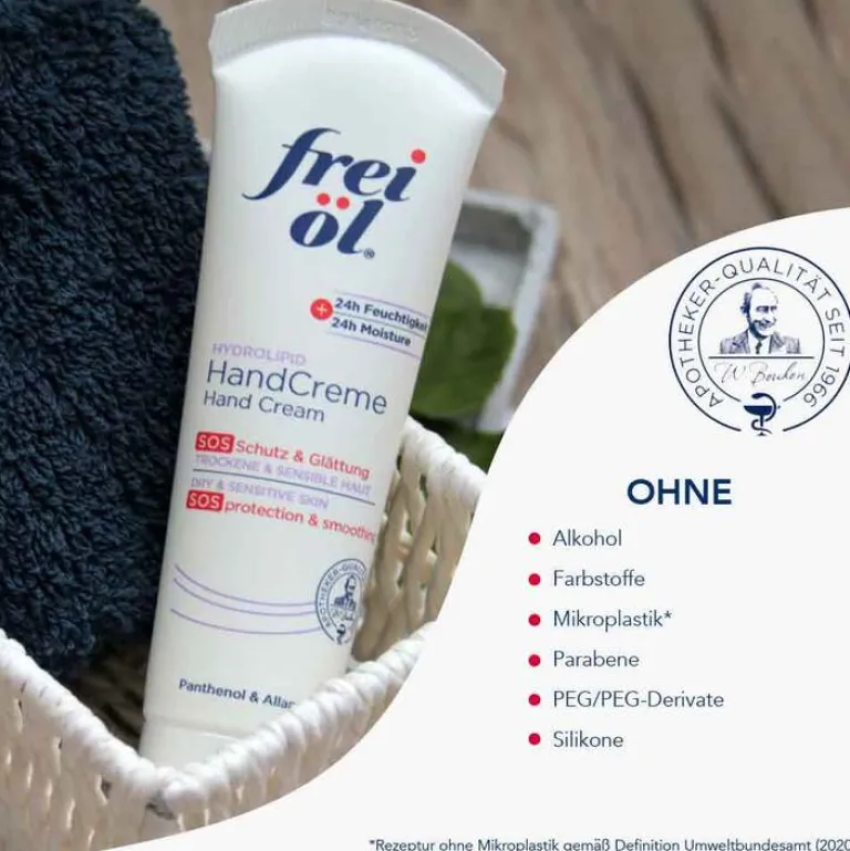 Best Frei Öl Hydrolipid Handcreme, 50 ml