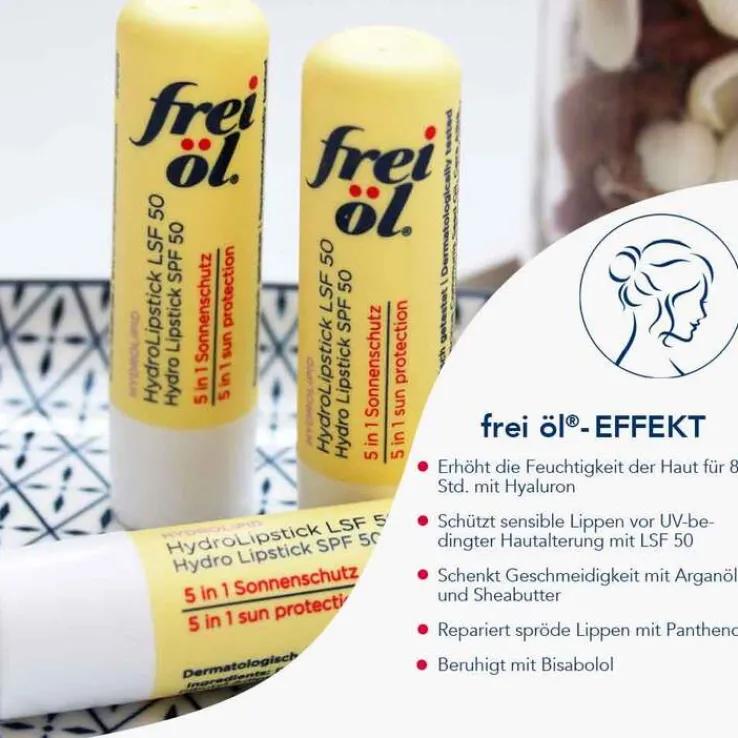Frei Öl Hydrolipid Hydrolipstick LSF 50, 4.5 g