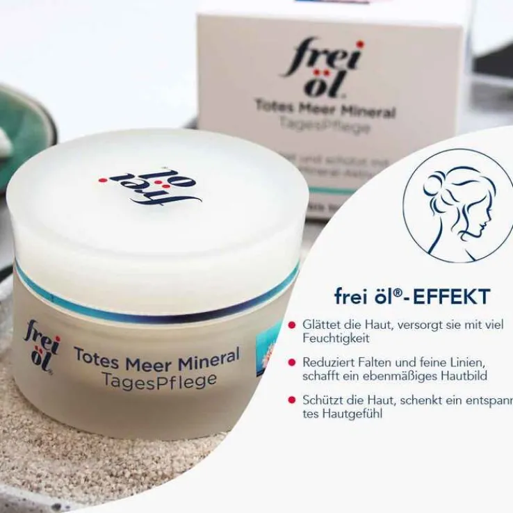 Frei Öl Totes Meer Mineral Tagespflege, 50 ml