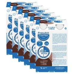 Fresubin 2 kcal fibre Drink Schokolade Trinkflasche, 24X200 ml